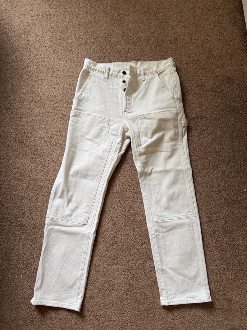 GAP 30/30 Men's Cream Carpenter Pants